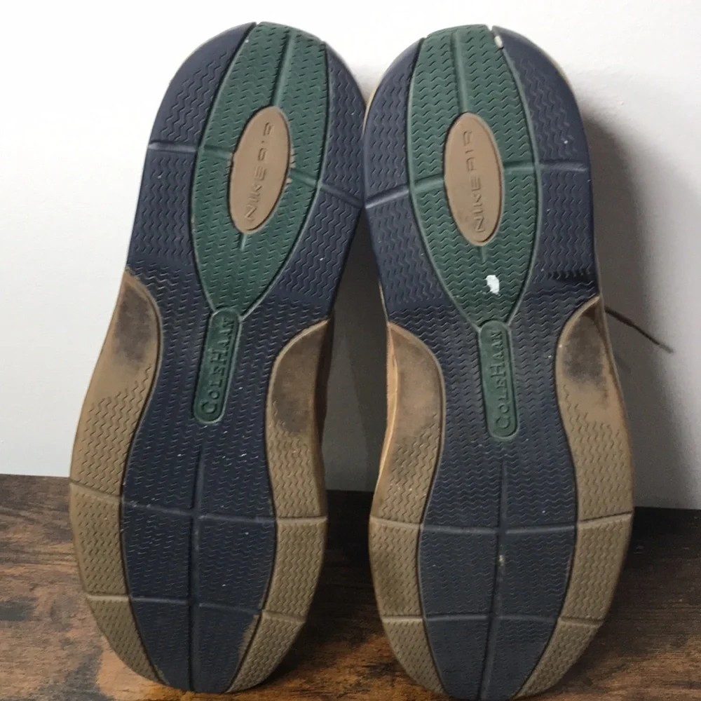 Cole Haan Country Mens Suede Leather Loafers Size 11.5 Comfort Boat Shoes Mature